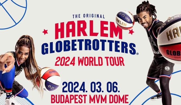 A Harlem Globetrotters 2024-ben újra Budapesten az MVM Dome falai között! Jegyek itt!