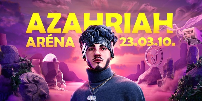Azahriah koncert 2023 - Jegyek az Aréna koncertere