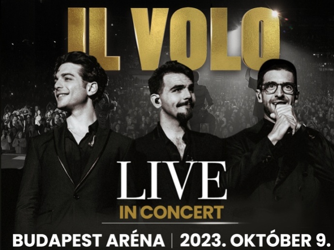 IL VOLO LIVE budapesti koncert 2023-ban is! Jegyvásárlás itt!